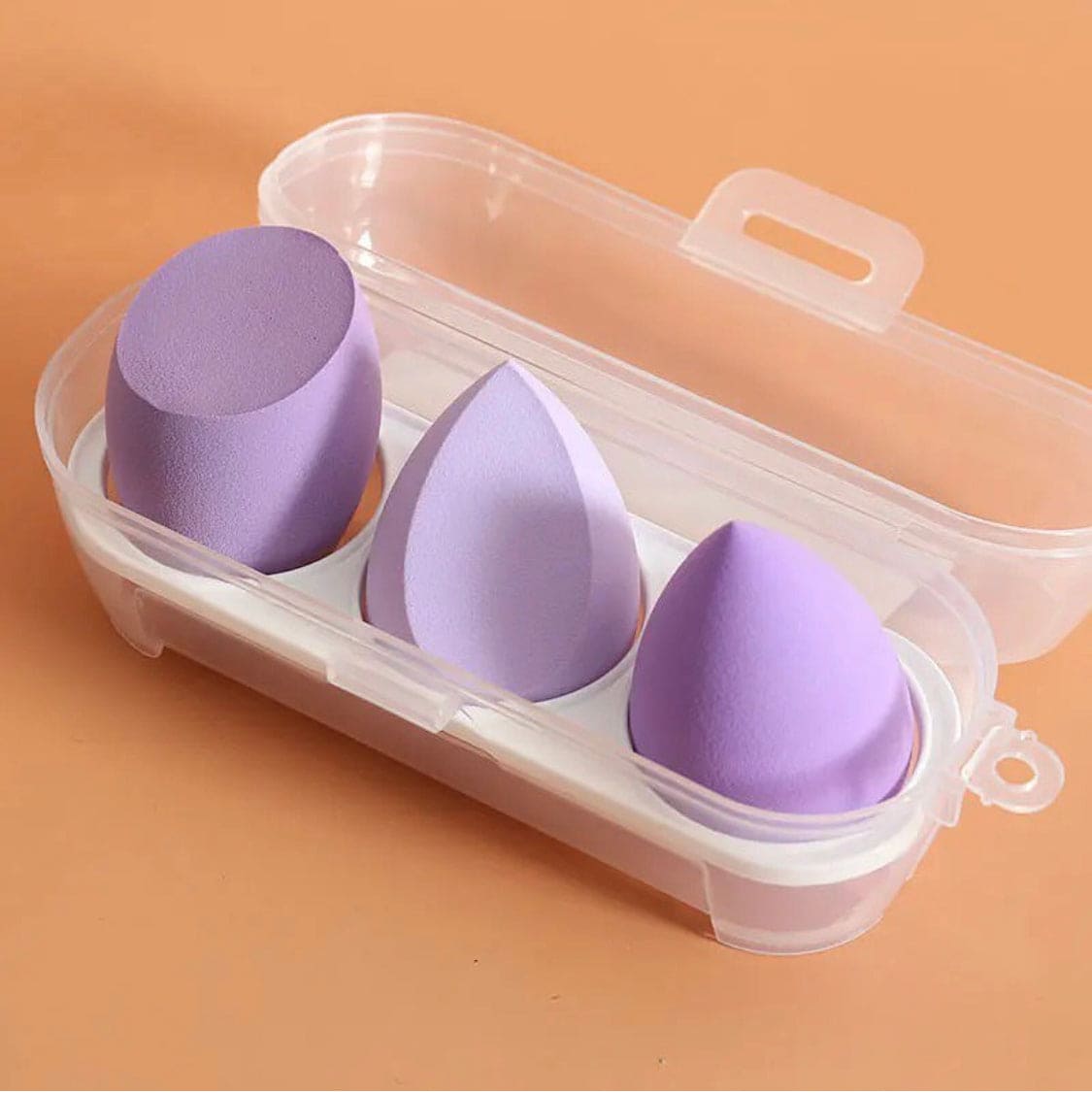 Set Of 3 Puff Makeup Sponge Set, Makeup Blender Cosmetic Sponge Cushion, Foundation Powder Sponge, Beauty Egg Tool For Women Makeup Accessories Set Of 3 Puff Makeup Sponge Set, Makeup Blender Cosmetic Sponge Cushion, Foundation Powder Sponge, Beauty Egg Tool For Women Makeup Accessories